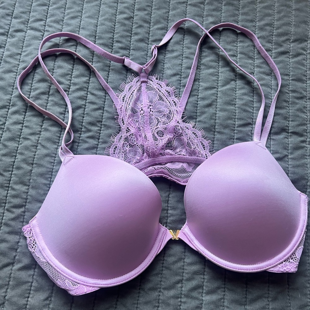 BNWOT Victoria’s Secret Very Sexy Push Up Bra Lavender (36B)